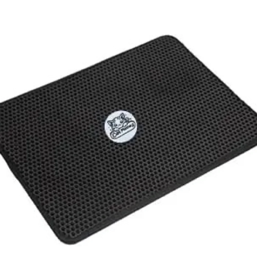 Gray Cat Litter Mat